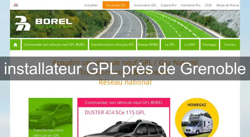 installateur GPL près de Grenoble