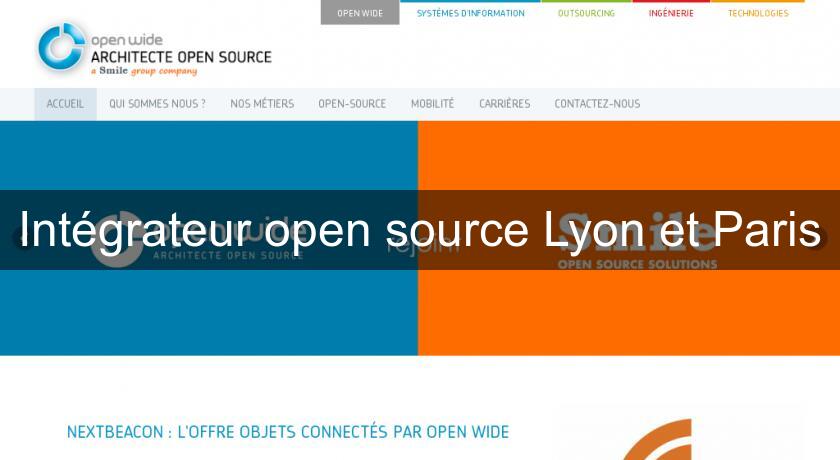 Intégrateur open source Lyon et Paris