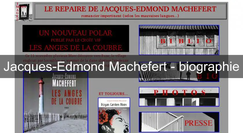 Jacques-Edmond Machefert - biographie