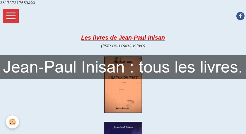 Jean-Paul Inisan : tous les livres.