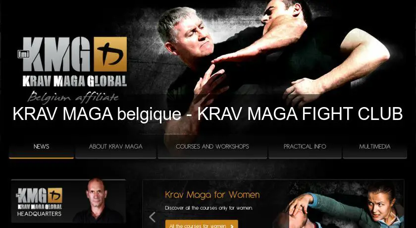 KRAV MAGA belgique - KRAV MAGA FIGHT CLUB