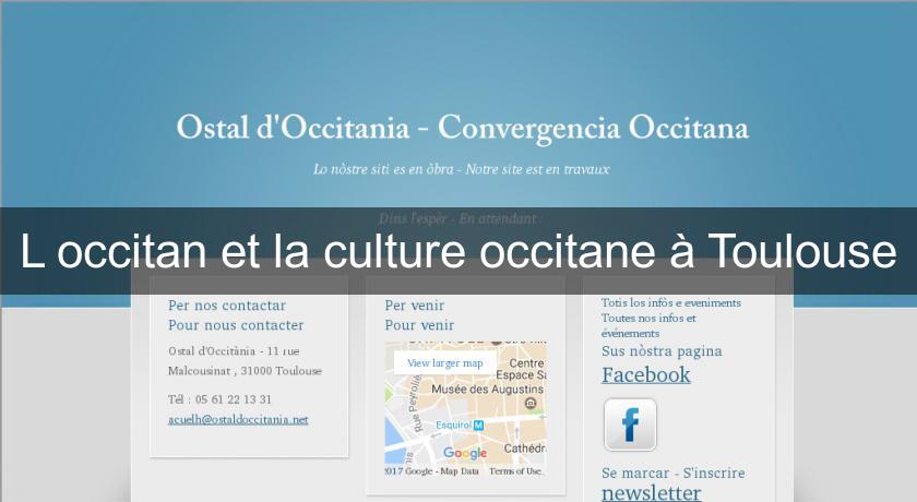 L'occitan et la culture occitane à Toulouse