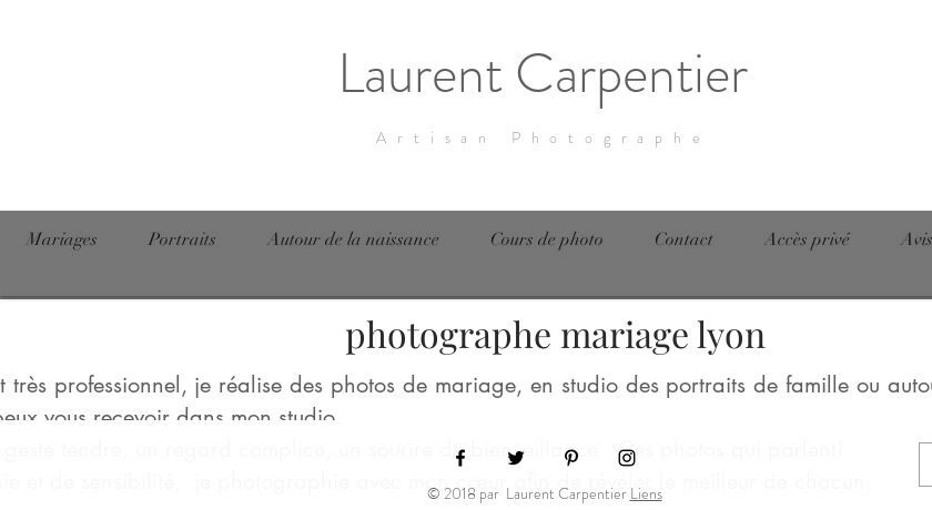 Laurent, un photographe professionnel sensible et expérimenté à Villeurbanne
