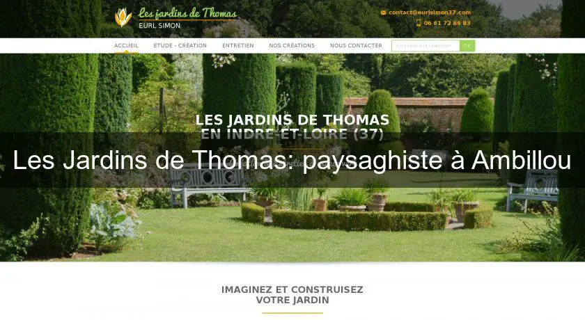 Les Jardins de Thomas: paysaghiste à Ambillou