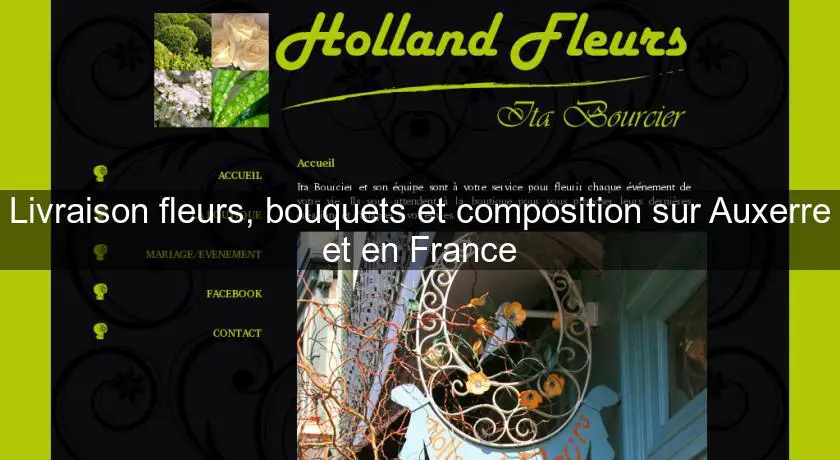 Livraison fleurs, bouquets et composition sur Auxerre et en France