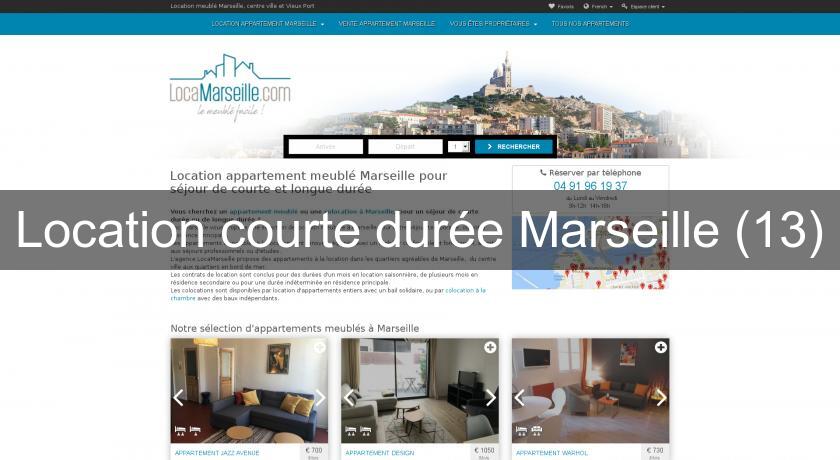 Location courte durée Marseille (13)