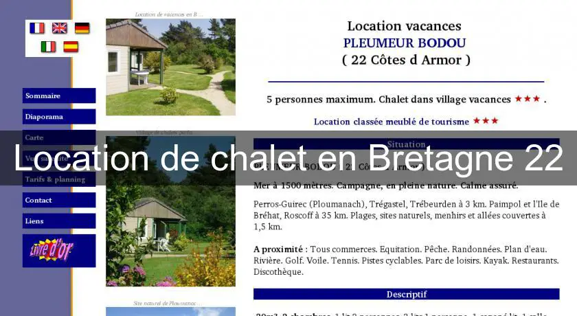 Location de chalet en Bretagne 22
