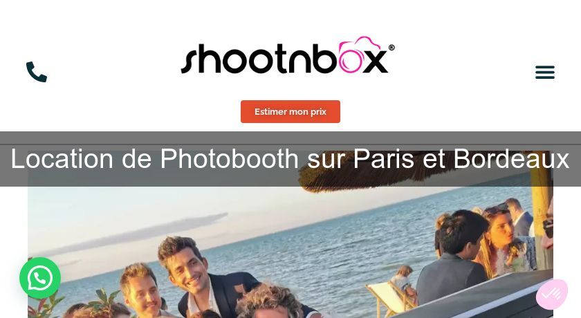 Location de Photobooth sur Paris et Bordeaux