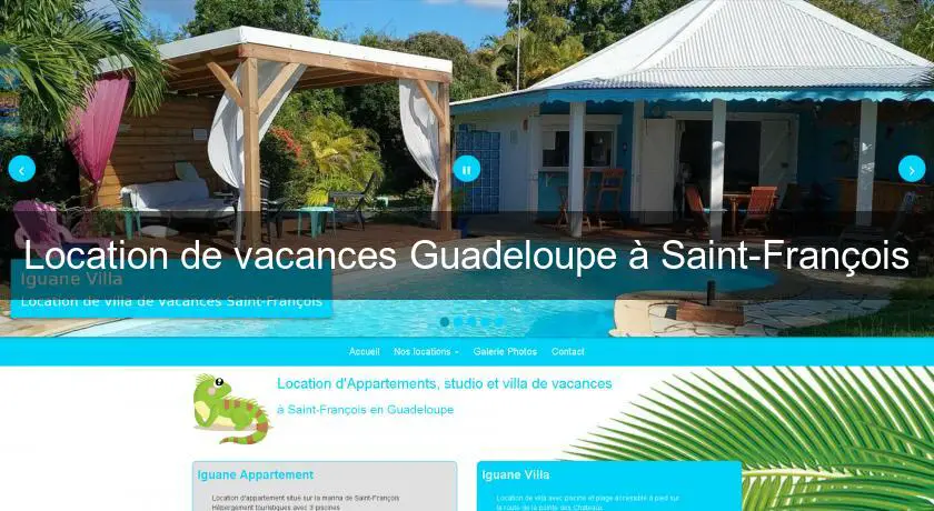 Location de vacances Guadeloupe à Saint-François