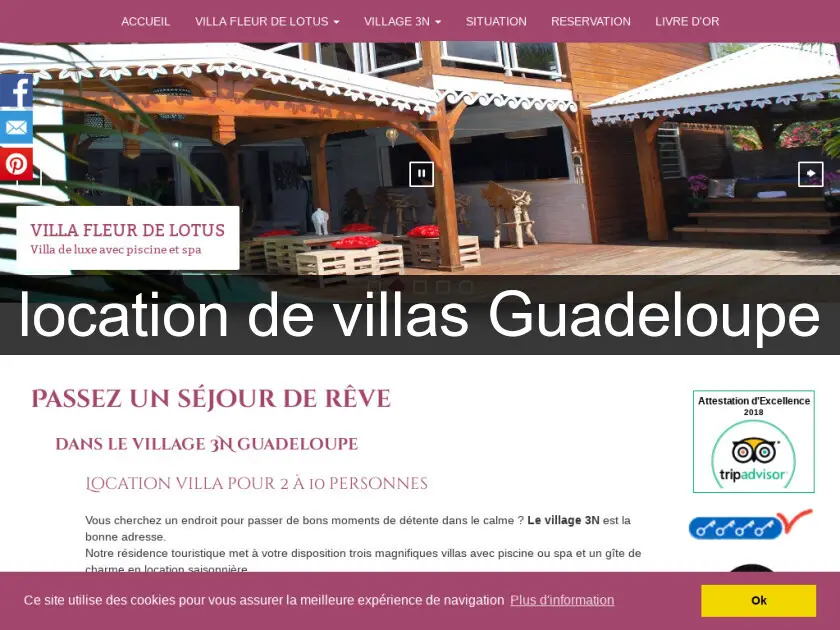 location de villas Guadeloupe