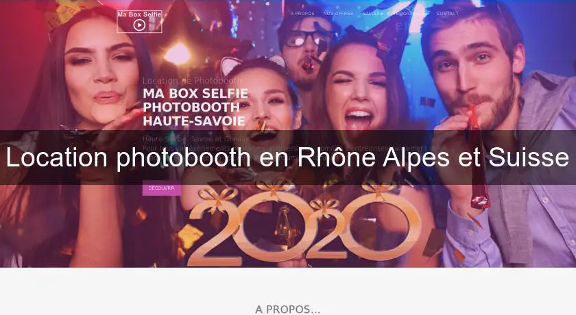 Location photobooth en Rhône Alpes et Suisse