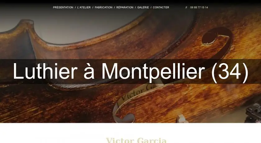 Luthier à Montpellier (34)