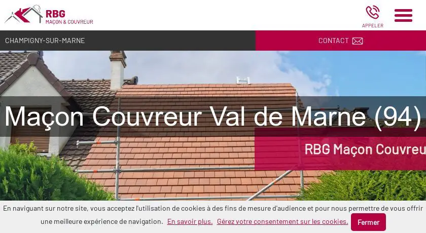 Maçon Couvreur Val de Marne (94)