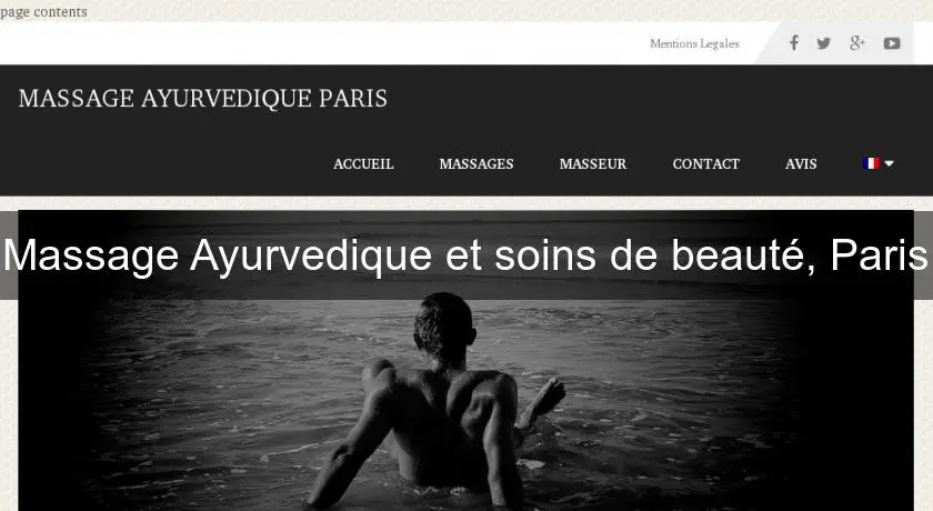 Massage Ayurvedique et soins de beauté, Paris