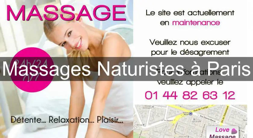Massages Naturistes à Paris