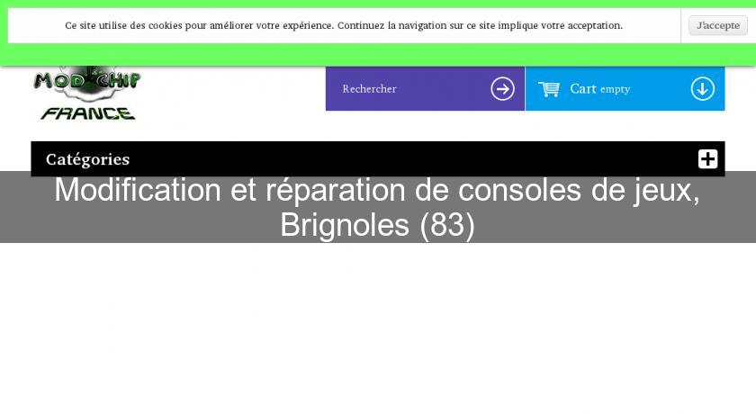 Modification et réparation de consoles de jeux, Brignoles (83)