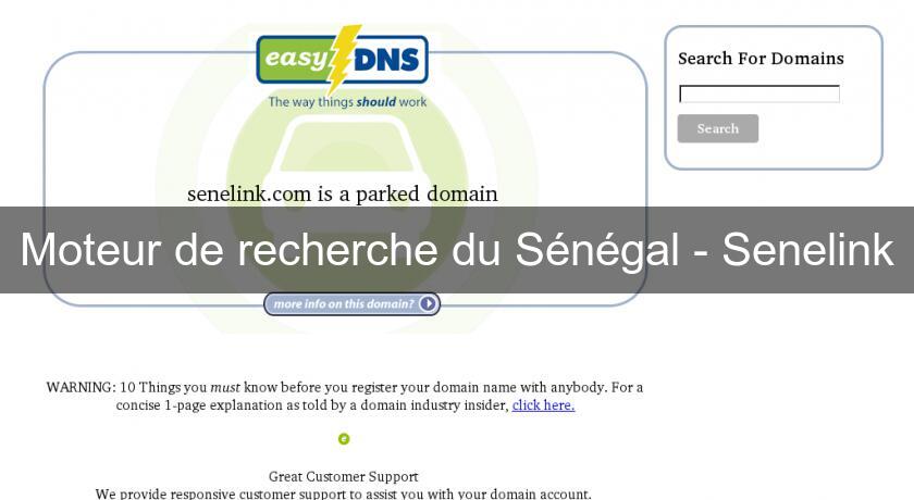 Moteur de recherche du Sénégal - Senelink