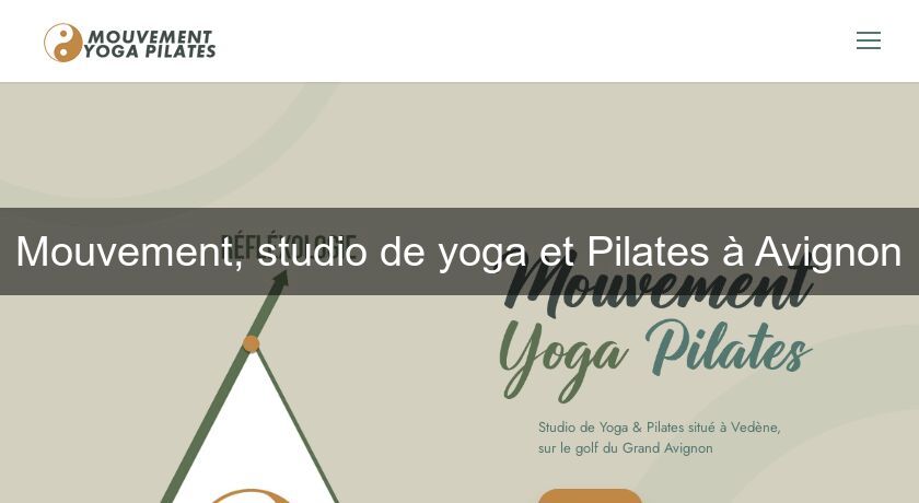 Mouvement, studio de yoga et Pilates à Avignon