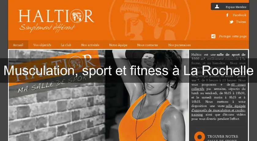 Musculation, sport et fitness à La Rochelle