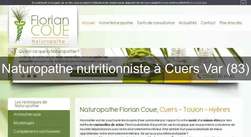 Naturopathe nutritionniste à Cuers Var (83)
