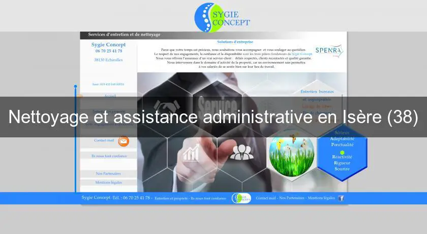 Nettoyage et assistance administrative en Isère (38)