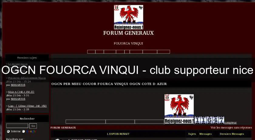 OGCN FOUORCA VINQUI - club supporteur nice