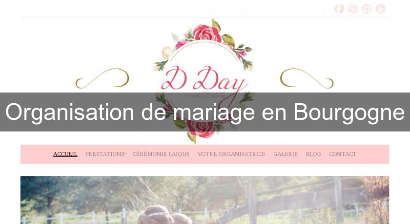 Organisation de mariage en Bourgogne