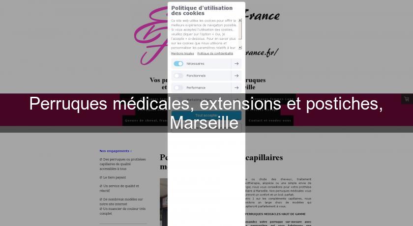 Perruques médicales, extensions et postiches, Marseille 