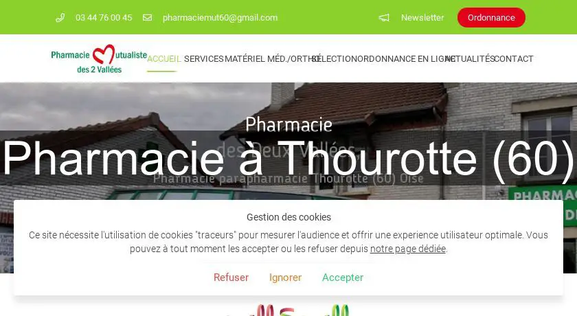 Pharmacie à Thourotte (60)