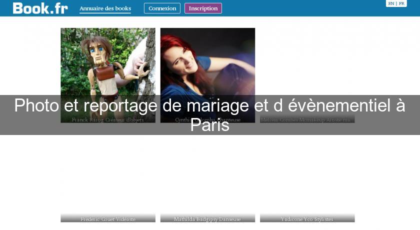 Photo et reportage de mariage et d'évènementiel à Paris