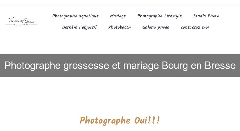 Photographe grossesse et mariage Bourg en Bresse