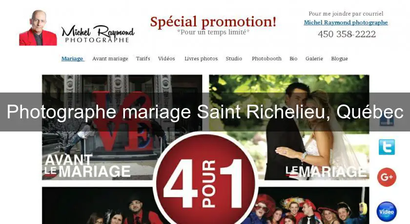 Photographe mariage Saint Richelieu, Québec