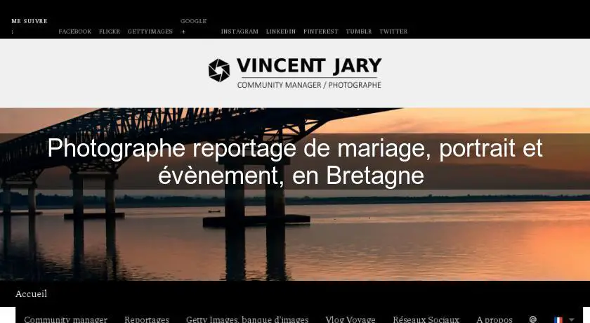 Photographe reportage de mariage, portrait et évènement, en Bretagne 