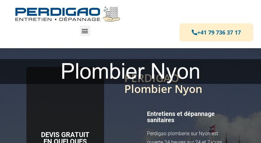 Plombier Nyon