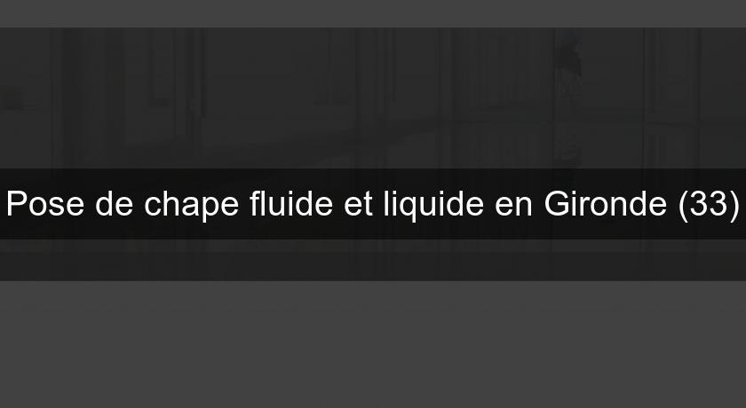 Pose de chape fluide et liquide en Gironde (33)