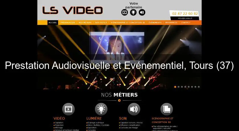 Prestation Audiovisuelle et Evénementiel, Tours (37)