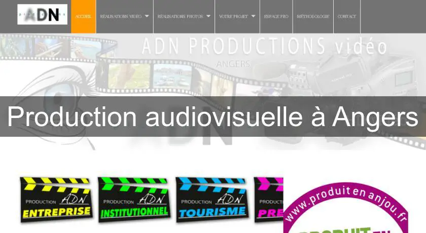 Production audiovisuelle à Angers