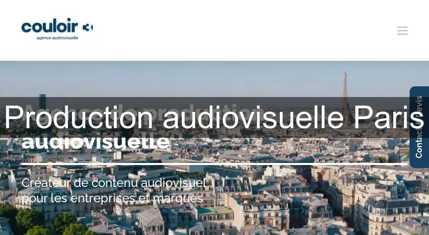 Production audiovisuelle Paris