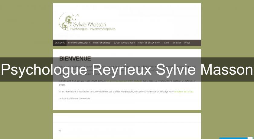 Psychologue Reyrieux Sylvie Masson