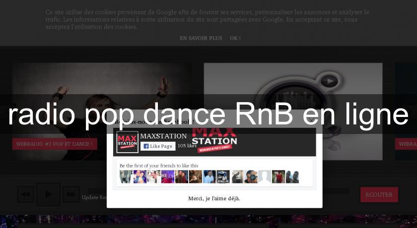radio pop dance RnB en ligne
