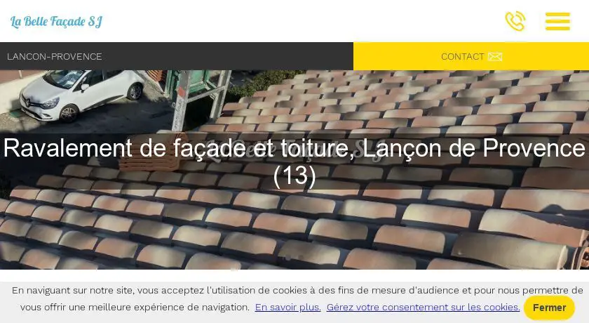 Ravalement de façade et toiture, Lançon de Provence (13)