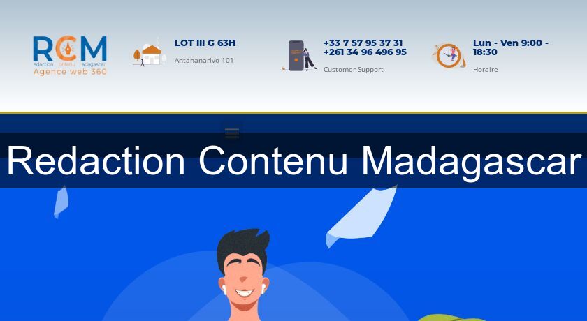 Redaction Contenu Madagascar