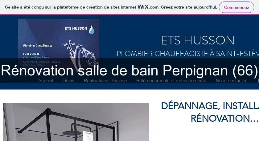 Rénovation salle de bain Perpignan (66)
