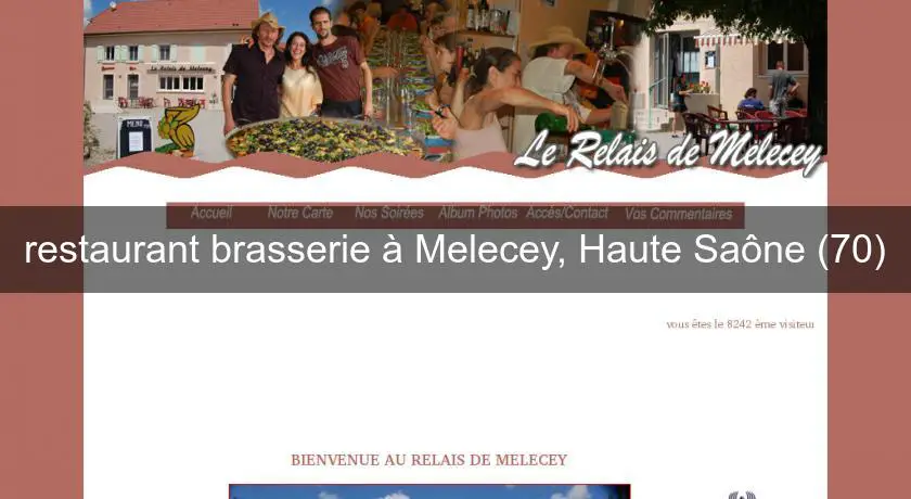 restaurant brasserie à Melecey, Haute Saône (70)