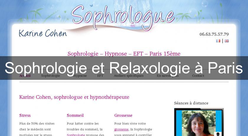 Sophrologie et Relaxologie à Paris
