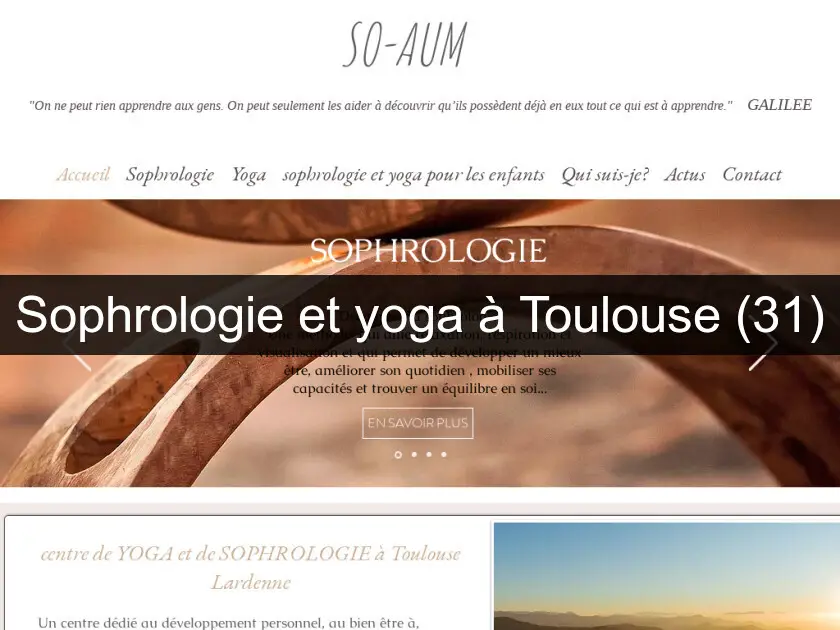 Sophrologie et yoga à Toulouse (31)