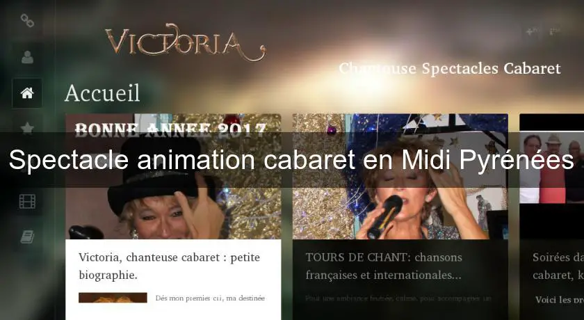 Spectacle animation cabaret en Midi Pyrénées