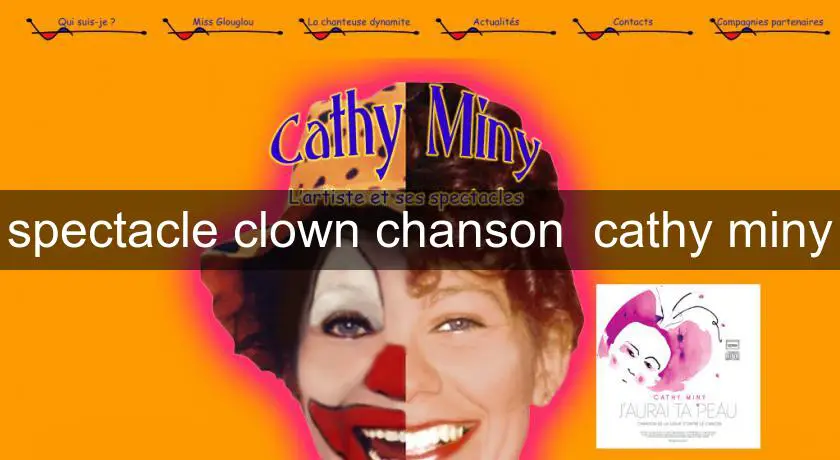 spectacle clown chanson  cathy miny