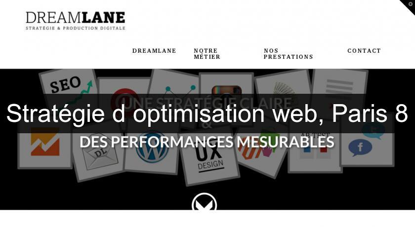 Stratégie d'optimisation web, Paris 8