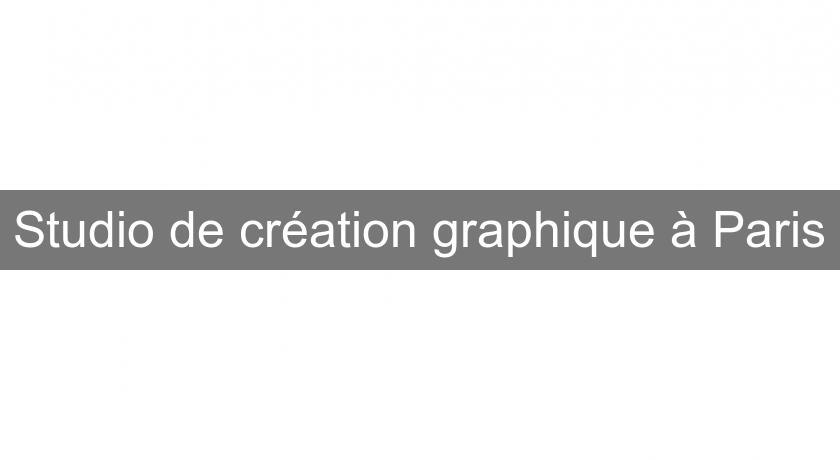Studio de création graphique à Paris
